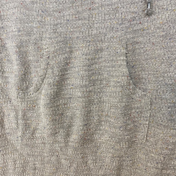 Soft Surroundings Extra Small Lazy Day Lounger Hooded Sweatshirt Gray Maxi Dress - Picture 2 of 10